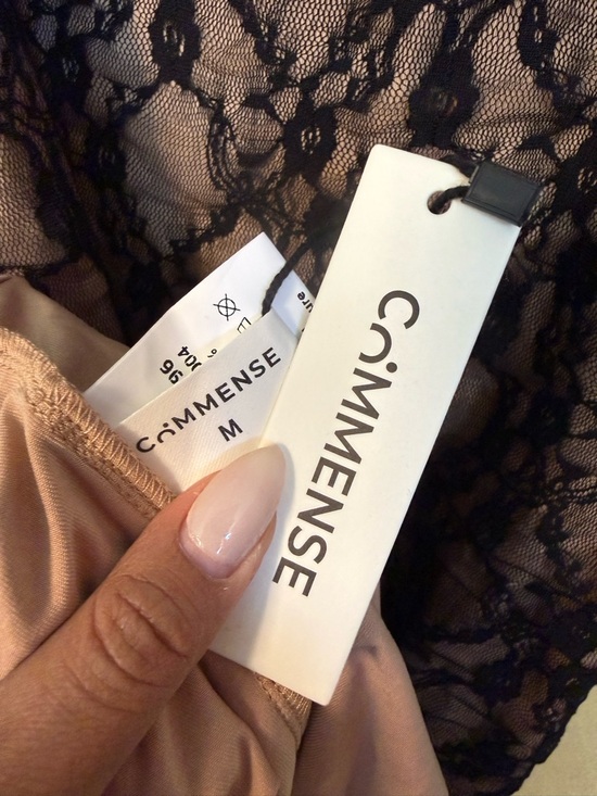 Commense Lace Patchwork Cami Midi Dress - Picture 11 of 12